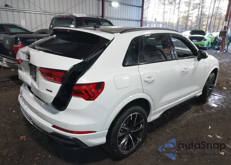 2024 Audi Q3 Premium 45 Tfsi S Line Quattro Tiptronic из США, поврежденный, VIN WA1DECF36R1063465